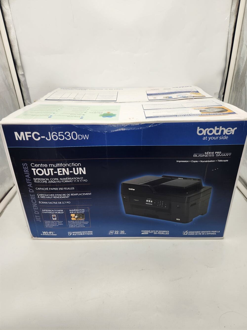 Brother MFC-J6530DW Wireless All-in-One Inkjet Printer-NIB